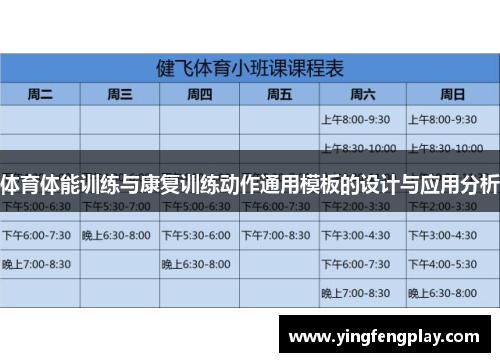 体育体能训练与康复训练动作通用模板的设计与应用分析